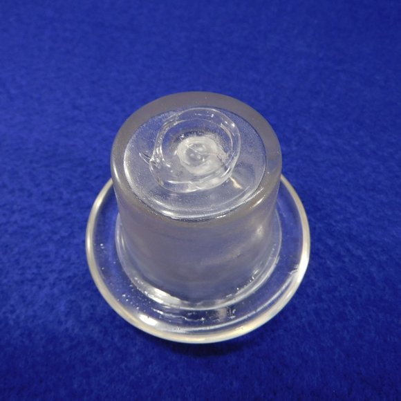 Antique Chemist Apothecary Glass Jars Bottles  Arseniic / Aluminum Germany 6.5" - Picture 6 of 9